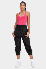 Vutru Athletic Woven Nine-Quarter Pants VUTRU