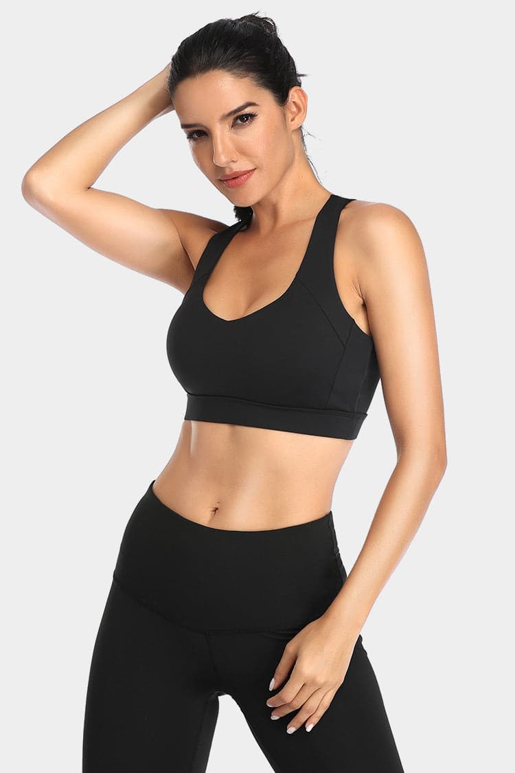 Vutru Racerback Sports Zip Bra – VUTRU