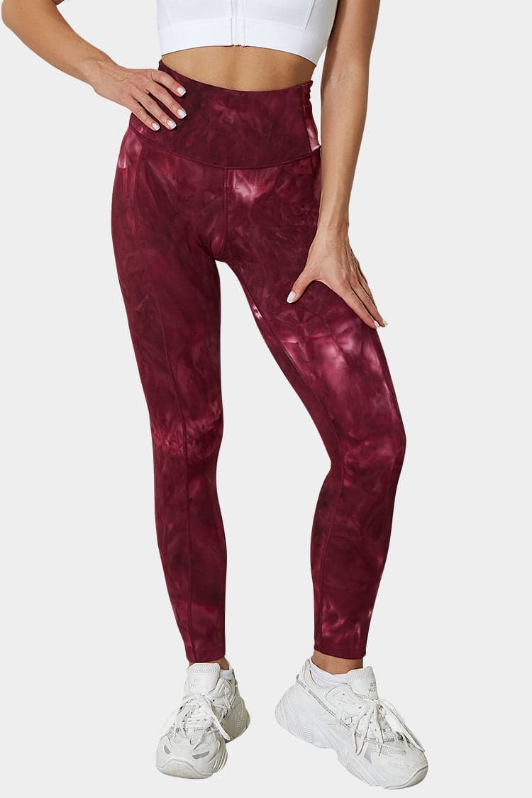 Vutru High-Waist Soft Tie Dye 7/8 Leggings