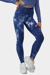 Vutru High-Waist Soft Tie Dye 7/8 Leggings