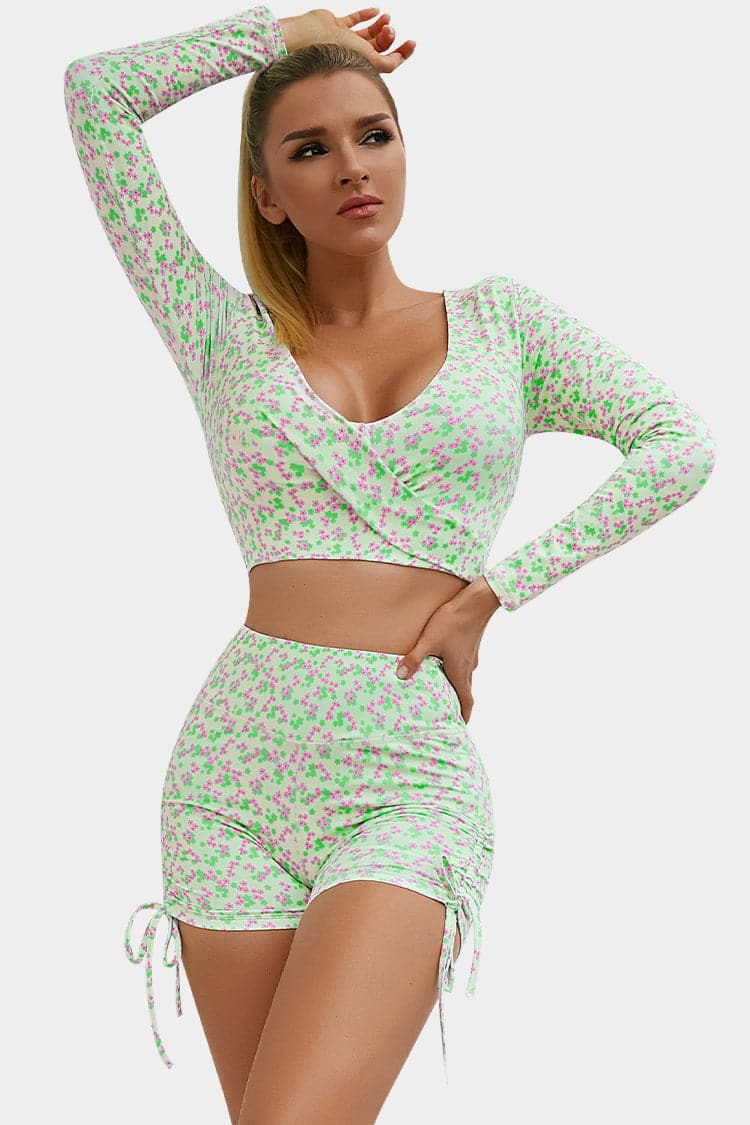 Vutru Romantic Floral Sports Set VUTRU