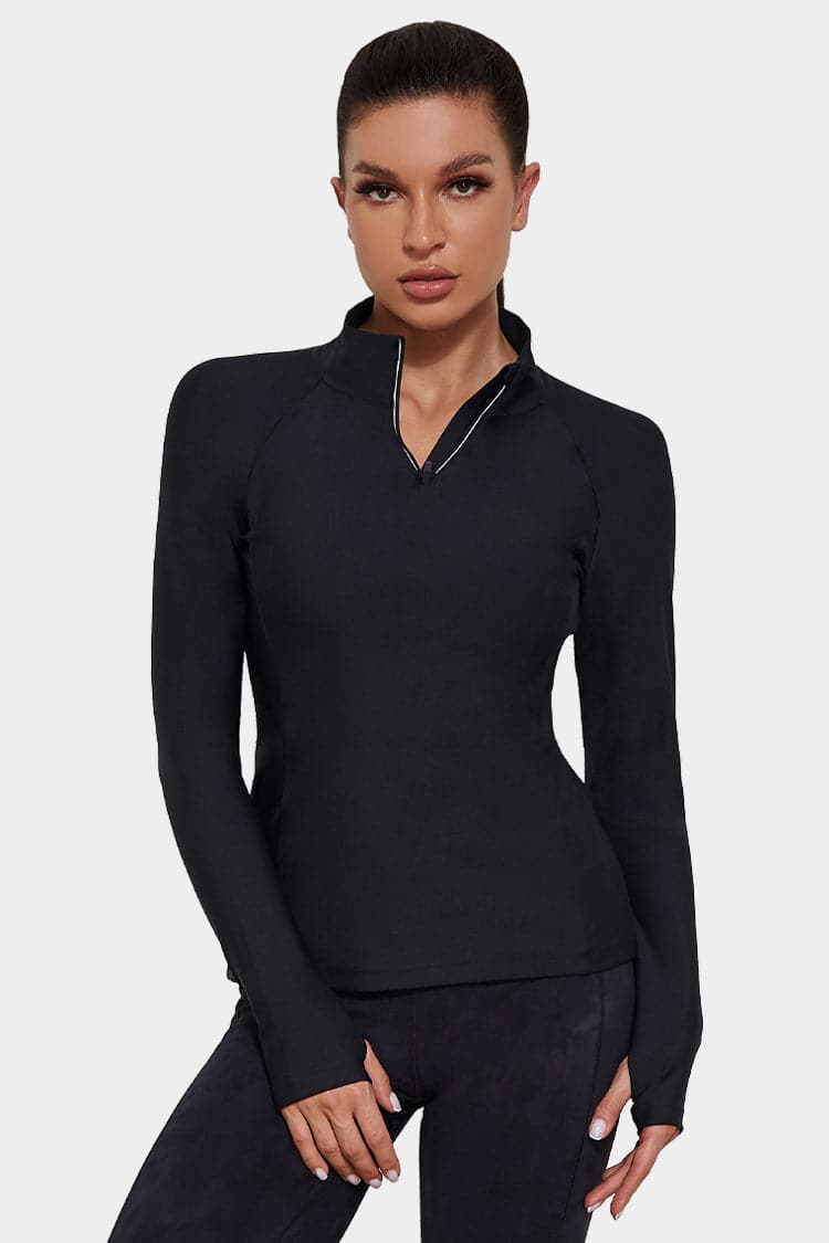 Vutru Half-Zip Sports Long Sleeves