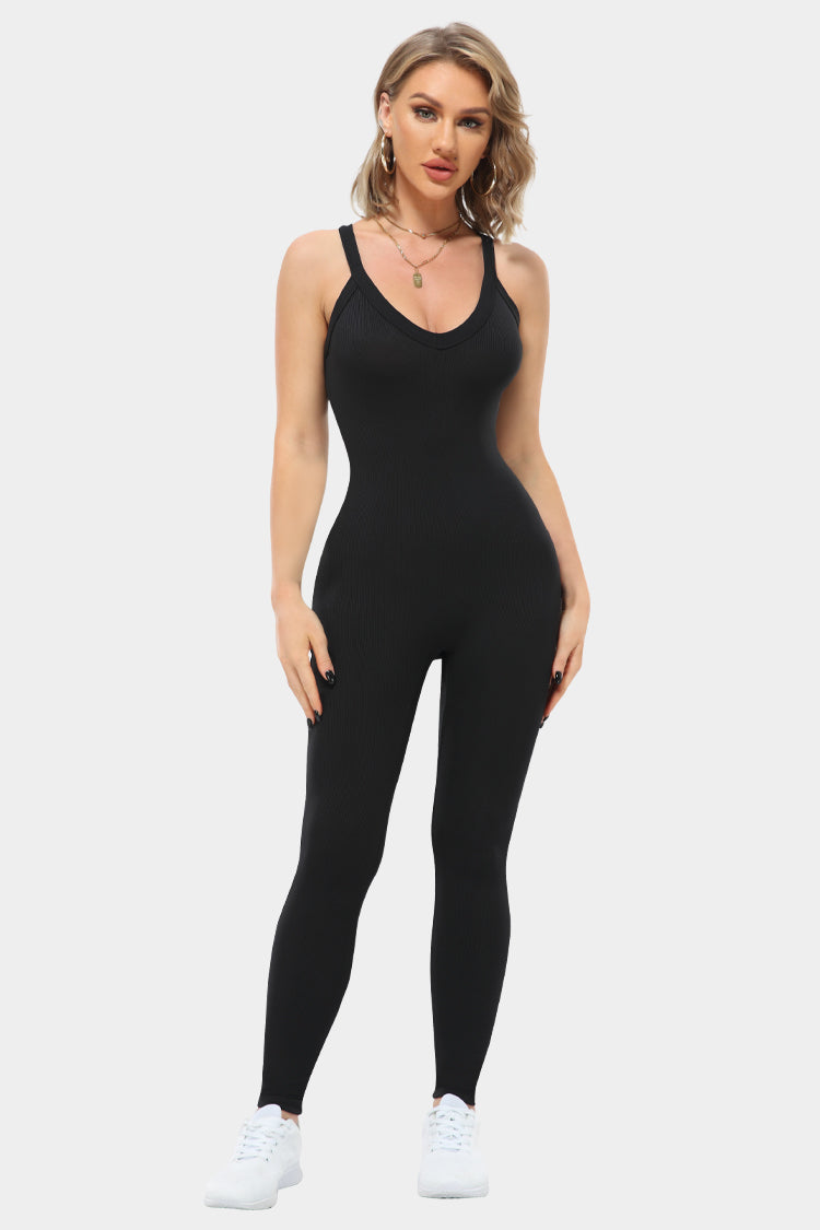 Vutru Seamless Ribbed Sports Romper VUTRU