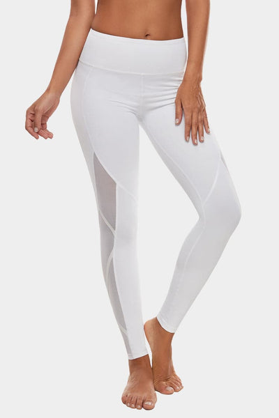 Vutru High Waist Mesh Stitching Leggings VUTRU