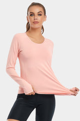 Vutru Round Neck Sports Long Sleeves