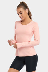 Vutru Round Neck Sports Long Sleeves