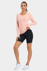 Vutru Round Neck Sports Long Sleeves