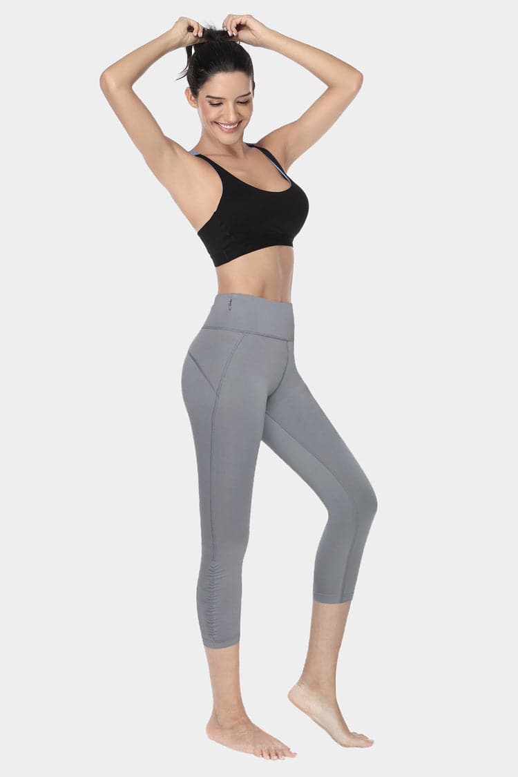 Vutru High-Waist Running Capri Leggings VUTRU