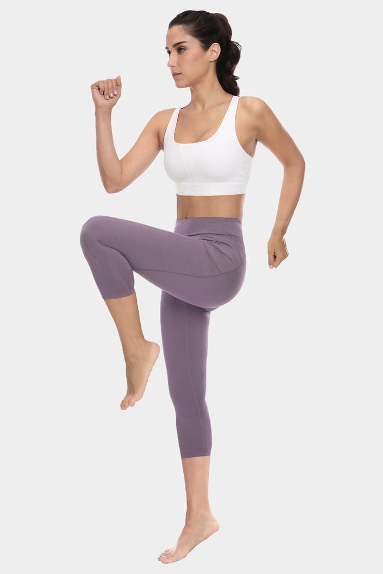 Vutru High-Waist Sports Capri Leggings VUTRU