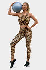 Vutru Animal Leopard Support Sports Bra