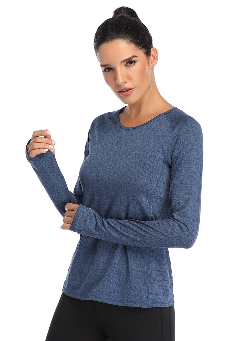 Vutru Thumb Holes Workout Long Sleeves VUTRU