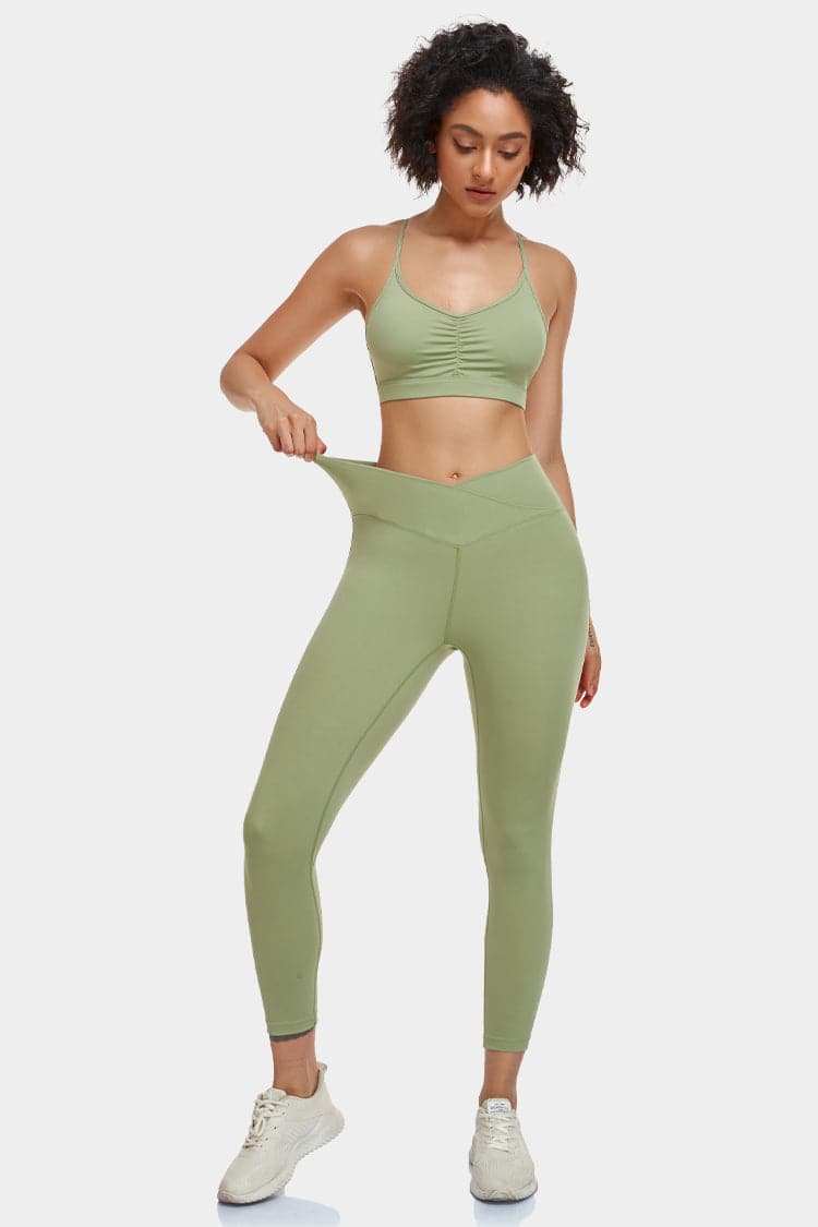 Vutru High-Waist Crossover Leggings VUTRU