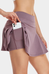 Vutru Solid Color Tennis Skort VUTRU