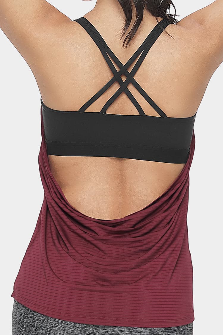 Vutru Strappy Racerback Sports Tank Top VUTRU