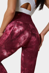 Vutru High-Waist Soft Tie Dye 7/8 Leggings