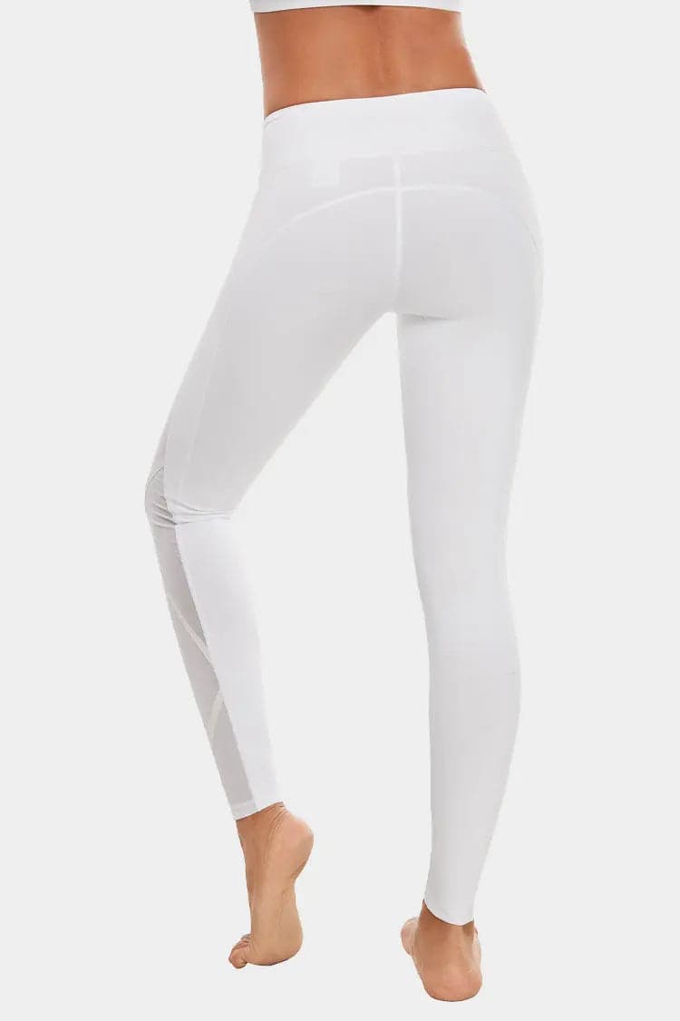 Vutru High-Waist Mesh Stitching  Workout Leggings VUTRU